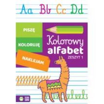 Książka Kolorowy alfabet. Zeszyt 1