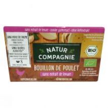 Natur Compagnie Bulion - kostki drobiowe bez dodatku cukrów i drożdży 80 g Bio