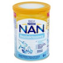 Nestle Nan Expert Bezlaktozowy Preparat do postępowania dietetycznego dla niemowląt od urodzenia 400 g