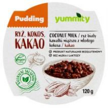 Yummity Pudding ryżowy z kakao i kokosem bezglutenowy 120 g