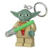Akcesoria LEGO Brelok do kluczy z latarką Yoda z mieczem świetlnym