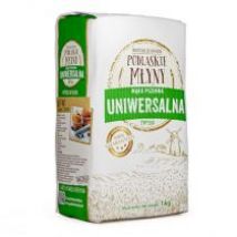 Pzz Podlaskie Młyny Mąka pszenna typ 550 uniwersalna 1 kg