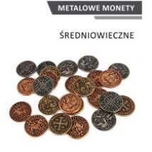 Drawlab Entertainment Metalowe monety. Średniowieczne (zestaw 24 monet)