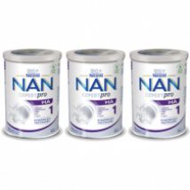 Nestle NAN EXPERTpro HA 1 Hypoalergiczne mleko początkowe dla niemowląt od urodzenia Zestaw 3 x 400 g