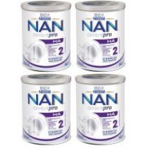 Nestle NAN EXPERTpro HA 2 Mleko następne dla niemowląt po 6 miesiącu Zestaw 4 x 800 g
