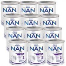 Nestle NAN EXPERTpro HA 2 Mleko następne dla niemowląt po 6 miesiącu Zestaw 12 x 800 g