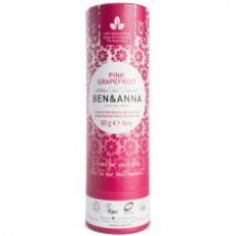 Ben&Anna Natural Soda Deodorant naturalny dezodorant na bazie sody sztyft kartonowy Pink Grapefruit 60 g