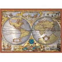 Puzzle 1000 el. Mapa świata Piatnik