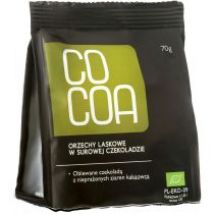 Cocoa Orzechy laskowe w surowej czekoladzie 70 g Bio