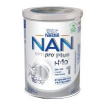 Nestle Nan Optipro Plus 1 HM-O Mleko początkowe dla niemowląt od urodzenia 400 g