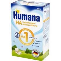 Humana HA 1 Hipoalergiczne mleko początkowe od urodzenia 500 g