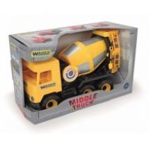 Middle Truck Betoniarka żółta Wader