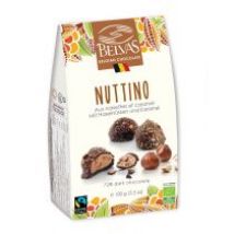 Belvas Belgijskie czekoladki z orzechami laskowymi fair trade 100 g Bio