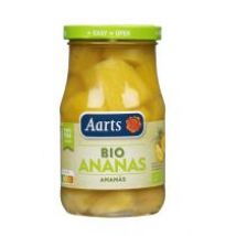 Aarts Ananas kawałki w lekkim syropie 350 g Bio