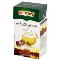 Big-Active Herbata zielona z płatkami kwiatów Artistic Green 4 x 7 g
