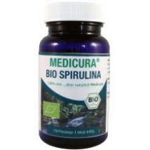Medicura Spirulina (glony) w pastylkach - suplement diety 150 szt. Bio