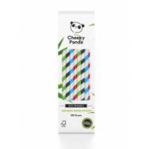 The Cheeky Panda Słomki bambusowe jednorazowe, biodegradowalne 100 szt.