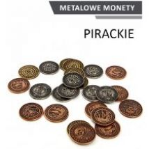 Drawlab Entertainment Metalowe monety. Pirackie (zestaw 24 monet)