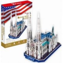 Puzzle 3D Katedra Św. Patryka Cubic Fun
