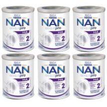Nestle NAN EXPERTpro HA 2 Mleko następne dla niemowląt po 6 miesiącu Zestaw 6 x 800 g