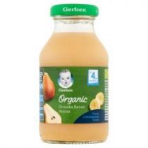 Gerber Organic Nektar gruszka banan dla niemowląt po 4 miesiącu 200 ml Bio
