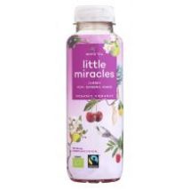 Little Miracles Napój orzeźwiający o smaku białej herbaty, wiśni, acai, żeń-szenia 330 ml Bio