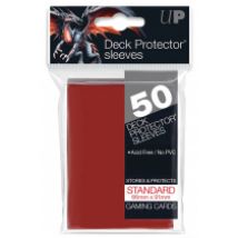 Ultra-Pro Deck Protector. Solid Red 66 x 91 mm 50 szt.