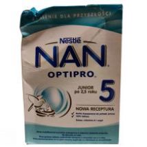 Nestle Nan Optipro 5 Mleko modyfikowane junior dla dzieci po 2,5. roku (uszkodzone opakowanie) 800 g