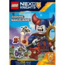 LEGO Nexo Knights. Zadanie: naklejanie. 250 naklejek