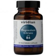 Viridian Magnez z witaminą B6- suplement diety 30 kaps.