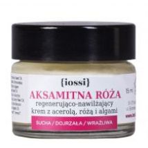 Iossi Aksamitna róża, regenerująco nawilżający krem z acerolą, różą i algami MINI, 15 ml
