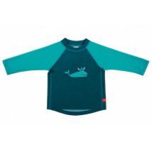 Lassig Koszulka do pływania z długim rękawem Blue whale UV 50+ 0-6 m-cy