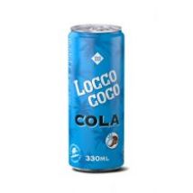 Vera Farm Locco coco Cola Napój gazowany o smaku coli i kokosa 330 ml