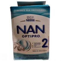 Nestle Nan Optipro 2 Mleko następne dla niemowląt po 6 miesiącu (uszkodzone opakowanie) 800 g