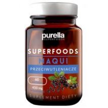 Purella Superfoods Jagody Maqui Suplement diety 60 kaps.