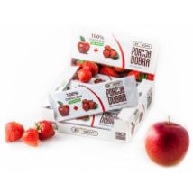 Porcja Dobra Przekąska jabłkowo-truskawkowa zgrzewka 24 x 16 g
