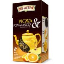 Big-Active Herbata czarna liściasta z pigwą i pomarańczą 80 g