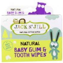 Jack Njill Naturalne chusteczki do mycia dziąseł niemowląt, 25 szt.
