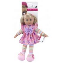 Lalka bobas Lucy 36 cm różowa Dolls World