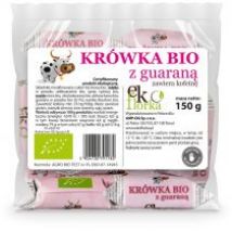 Ekoflorka Krówki z guaraną bezglutenowe 150 g bio