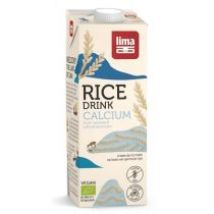 Lima Napój ryżowy z wapniem z alg morskich bezglutenowy 1 kg Bio