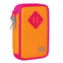 Piórnik Coolpack 2-poziomowy Jumper Orange Neon