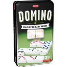 Domino szóstkowe (klasyczne) Deluxe w puszce