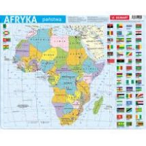 Puzzle ramkowe 72 el. Afryka mapa polityczna Demart
