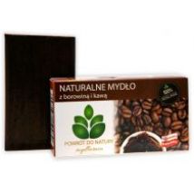 Mydlarnia Powrót do Natury Roślinne mydło z borowiną i kawą (100% naturalne) 100 g