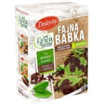 Delecta Fajna babka belgijska czekolada&szpinak z nutą trawy cytrynowej 420 g
