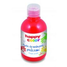 Happy Color Farba do malowania palcami 300 ml różowa