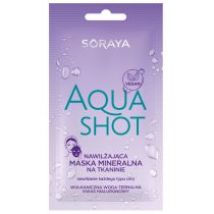 Soraya Aqua Shot nawilżająca maska mineralna na płachcie 17 g