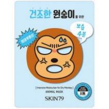 Skin79 Animal Mask For Dry Monkey maska nawilżająca w płacie 23 g