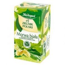 Herbapol Herbatka ziołowa Morwa biała Suplement diety Zielnik Polski 20 x 2 g